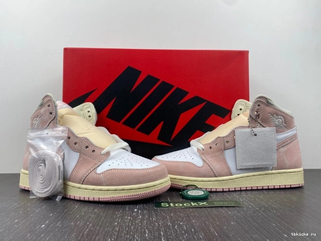 Rep TB Washed Air 1 Retro Jordan (Women's) High OG Pink FD2596-600 0719